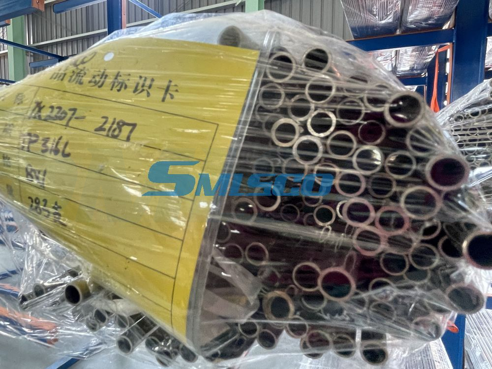 ASTM A269 Tubo de acero inoxidable sin costura 304/316 para uso de instrumentación