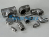 ASTM CF8M 316 TEE de acero inoxidable BSP DN100 150 lb Agua industrial en stock