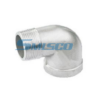 ASTM CF8M Codo de la calle 1 1/2 pulgada NPT 150# Sistema de agua industrial
